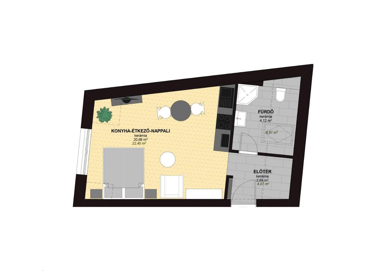 Dotis Apartman تاتا المظهر الخارجي الصورة