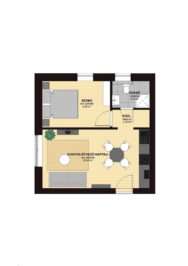 Dotis Apartman تاتا المظهر الخارجي الصورة