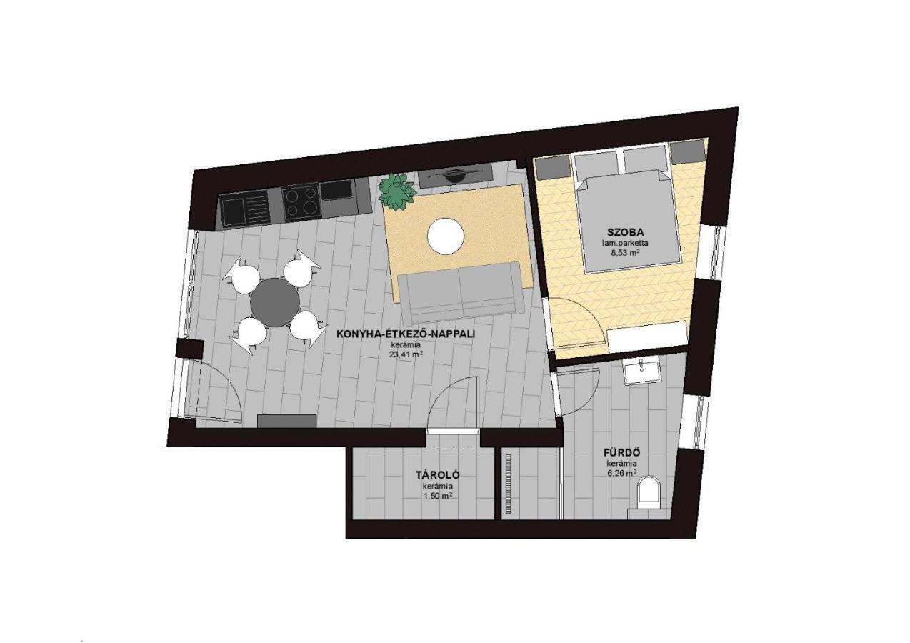 Dotis Apartman تاتا المظهر الخارجي الصورة